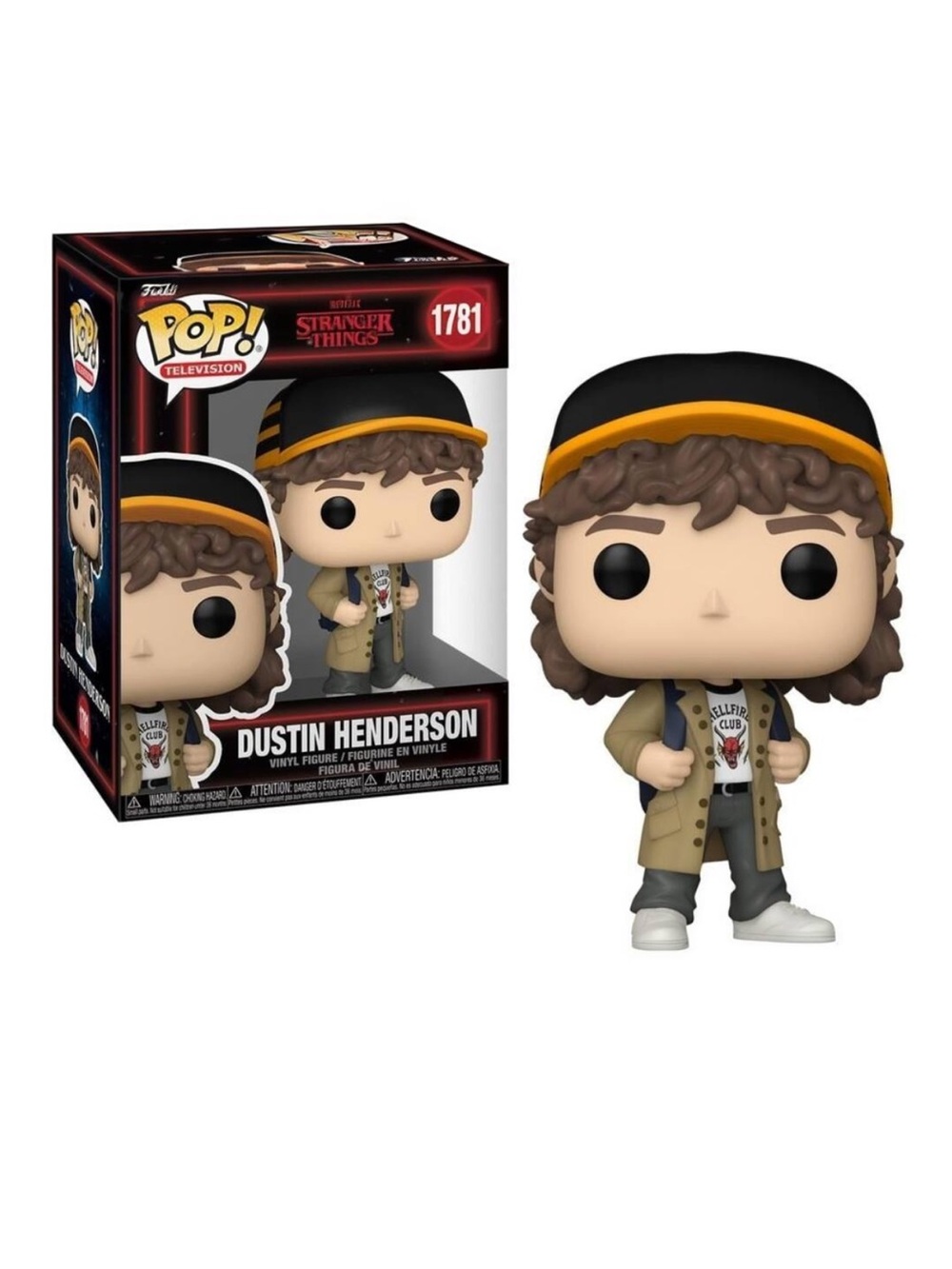 **NIB** Funko Pop Stranger Things Dustin Henderson - #1781